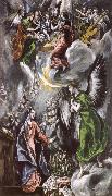 El Greco The Annuciation oil painting artist